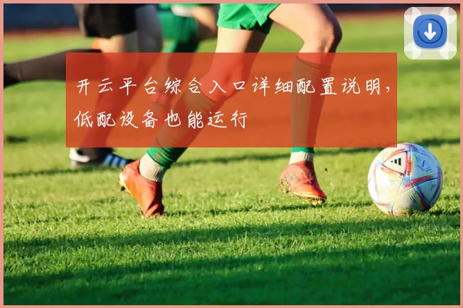 开云平台综合入口详细配置说明，低配设备也能运行